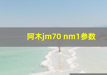 阿木jm70 nm1参数